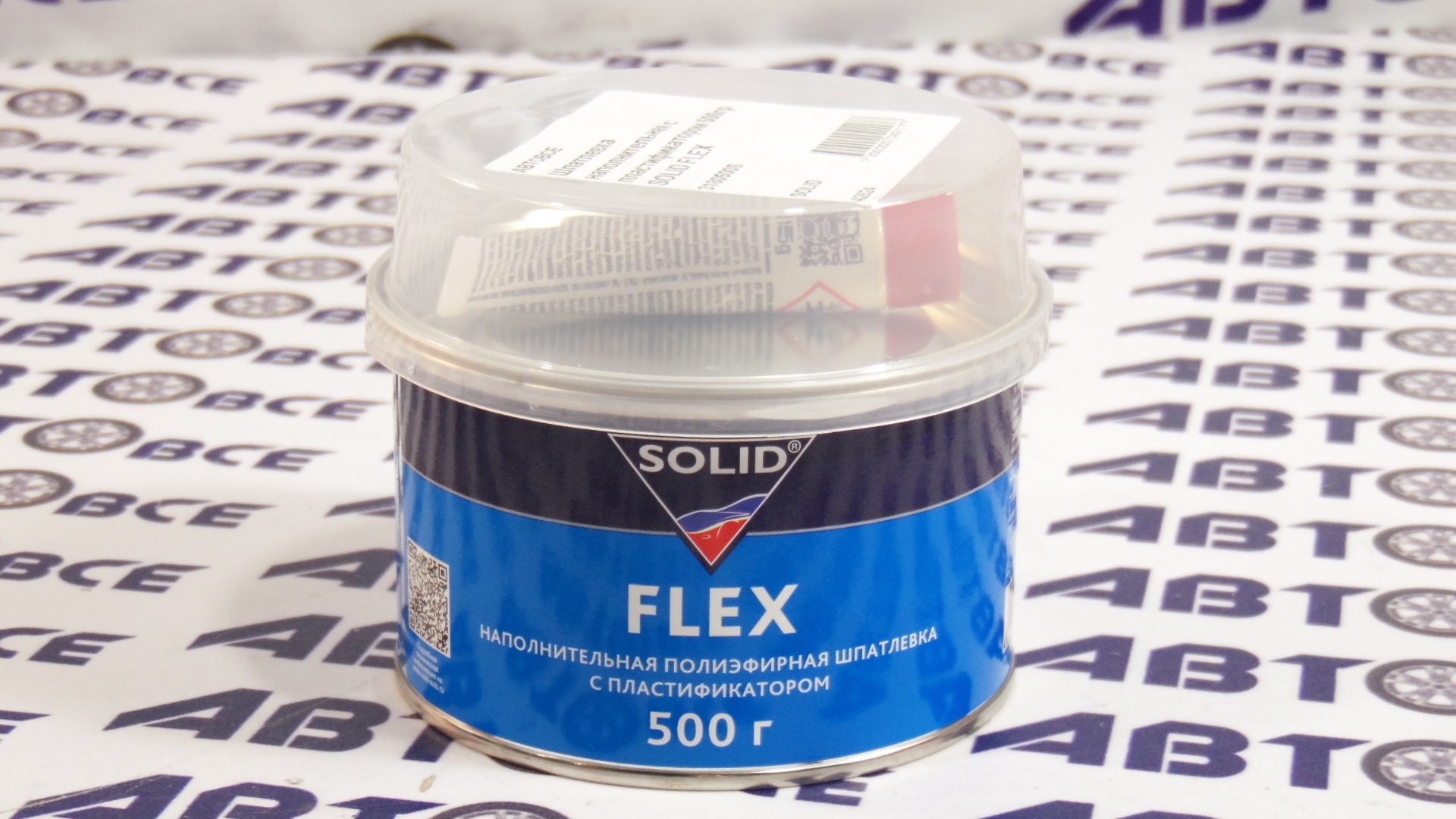 Шпатлевка наполнительная с пластификатором 500гр FLEX SOLID